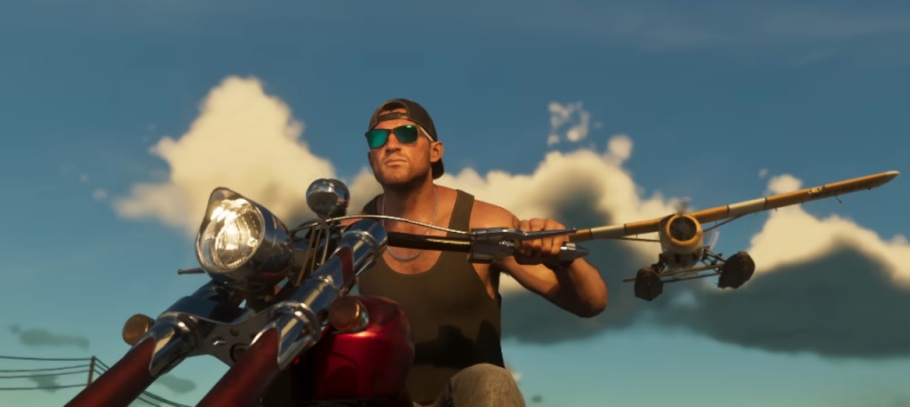Scène dans le trailer du GTA 6