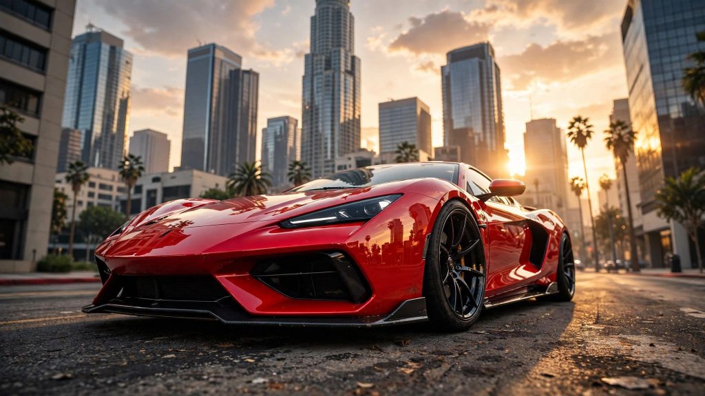 modèle de voiture du jeu GTA 5